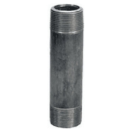 Anvil Beck 1 in. MPT Black Steel 3-1/2 in. L Nipple