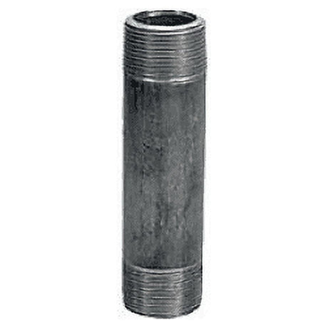 Anvil Beck 1-1/4 in. MPT Black Steel Close Nipple