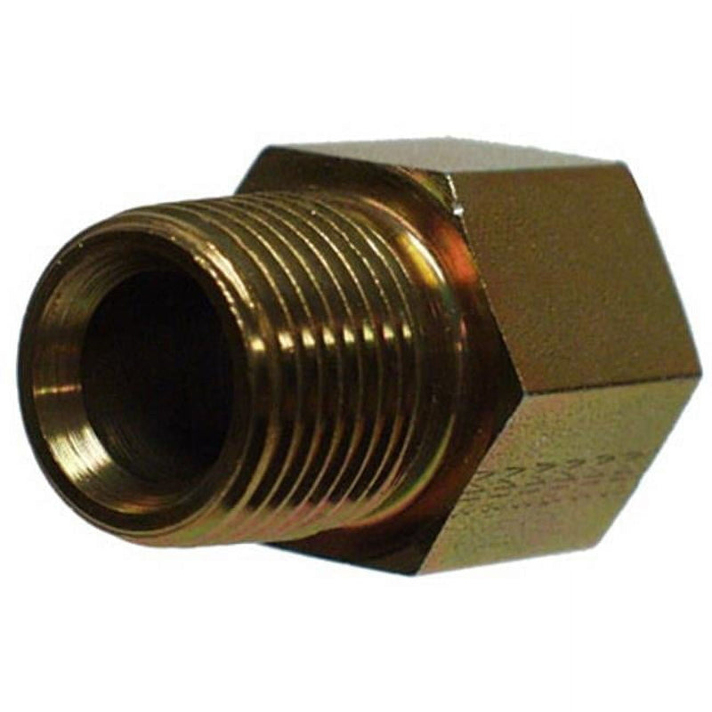 Apache Steel 5/8 in. D X 1/2 in. D Hydraulic Adapter 1 pk