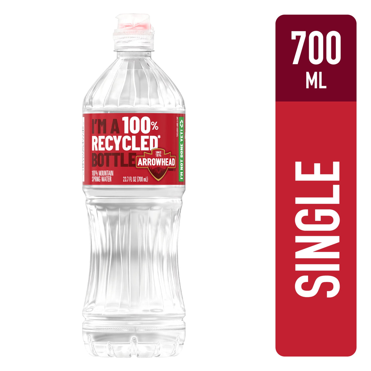 Arrowhead Spring Water 700 ml 1 pk