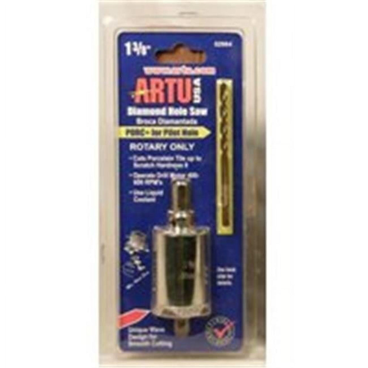 ARTU 1-3/8 in. Carbide Grit Hole Saw 1 pc