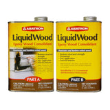 Abatron LiquidWood Solid Clear Epoxy Wood Consolidant Kit 2 qt