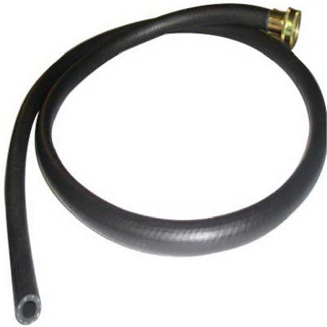 Ultra Dynamic Products Rubber Utility Hose 3/8 in. D X 5 ft. L