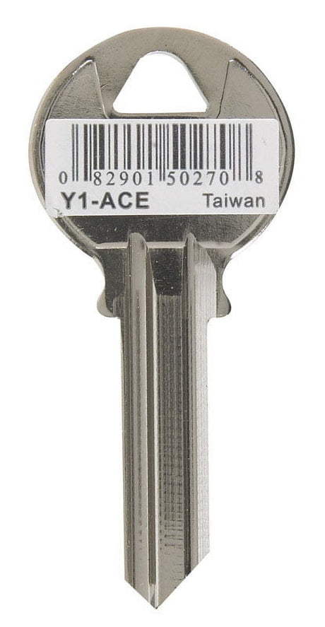 Ace Y1 House Key Blank Single For Yale Locks