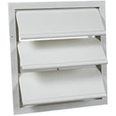 Air Vent 16 in. H X 17.5 in. W X 17.8 in. L White Plastic Automatic Gable Shutter