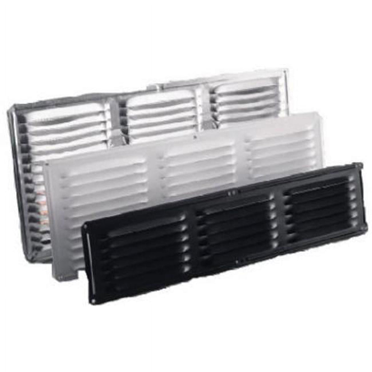 Air Vent 4 in. H X 16 in. L Mill Aluminum Undereave Vent