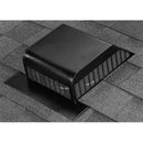 Air Vent 3.6 in. H X 15 in. W X 16 in. L X 9 in. D Black Aluminum Roof Vent Assembly