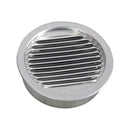 Air Vent 3 in. W X 3 in. L Mill Silver Aluminum Mini Louver
