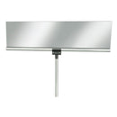 Allway 9 in. W X 36 in. L Gray Aluminum Paint Spray Shield