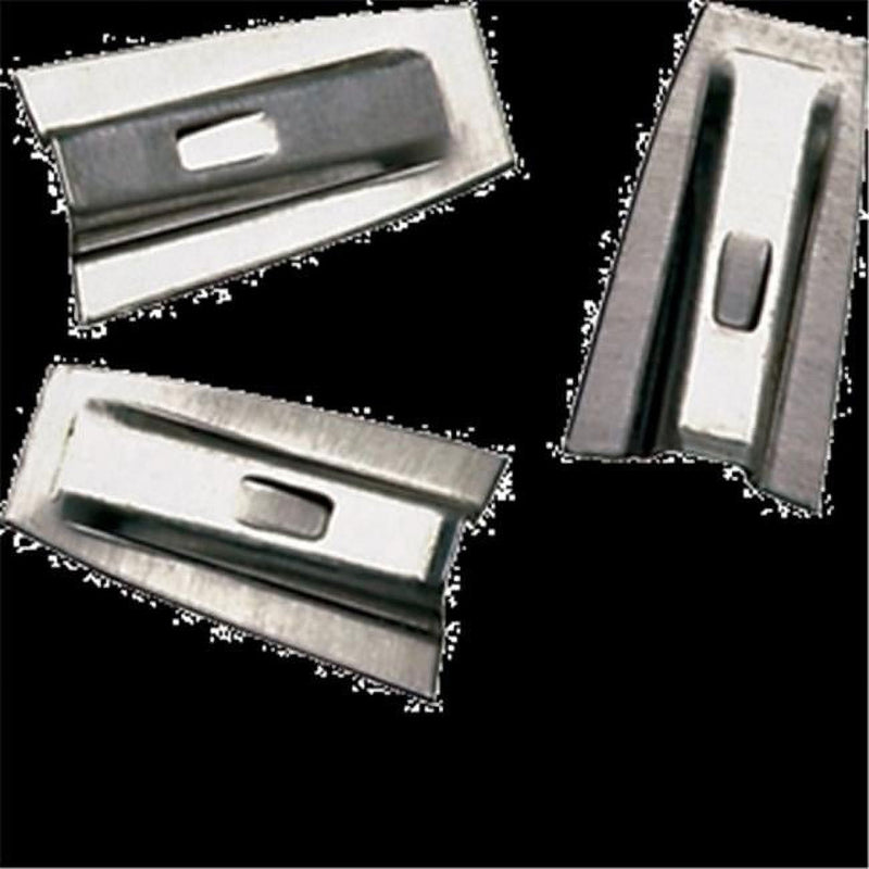 Allway 9.5 in. L X 1 in. W Aluminum Gray Siding Wedge 100 pk