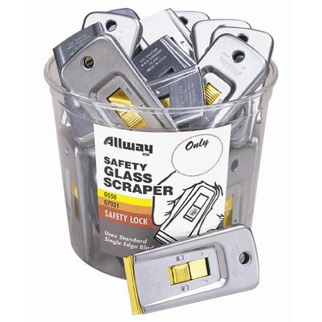 Allway Steel Retractable Glass Scraper