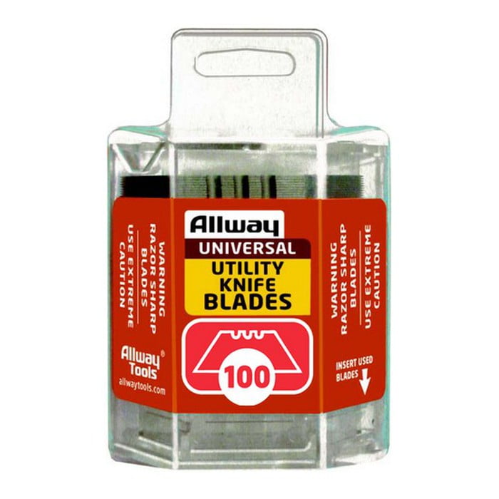 Allway Steel 3 Notch Razor Blade 2-5/16 in. L 100 pk