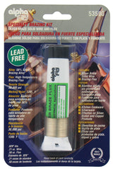 Alpha Fry 0.2 oz Lead-Free Specialty Brazing Kit 0.02 in. D Silver-Bearing Alloy 1 pc