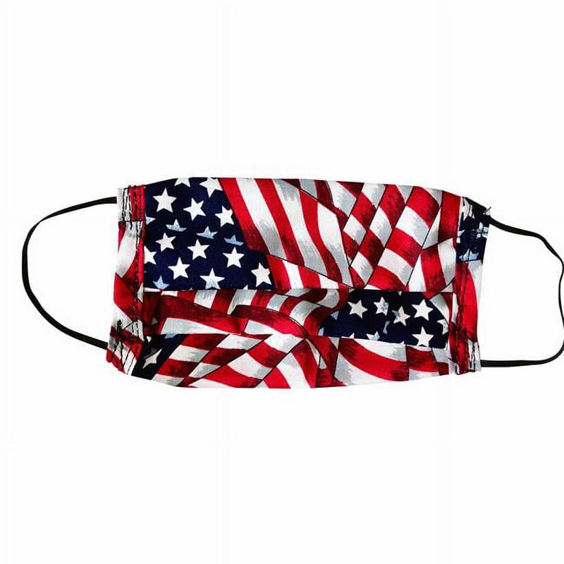 AmeriMask American Flag Face Mask Multicolored 1 pk