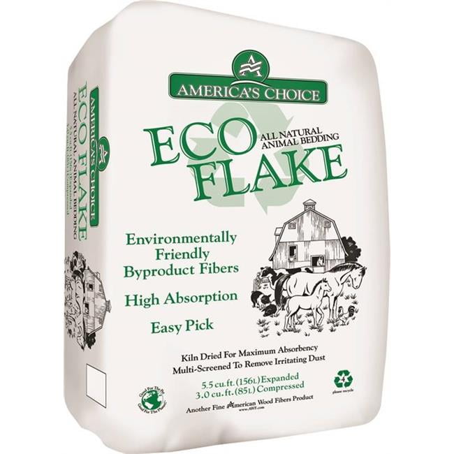 America's Choice Eco Flake 5.5 cu ft Wood Animal Bedding