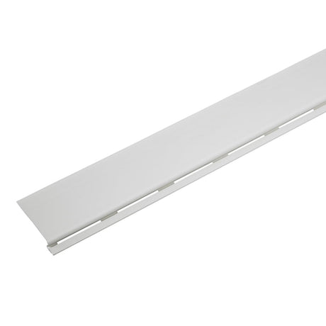 Amerimax 7 in. W X 36 in. L White PVC Gutter Cover