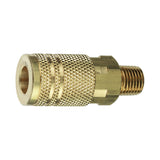 Amflo Brass 1/4 in. I/M Style Coupler 1/4 in. Male 1 pc