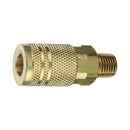 Amflo Brass 1/4 in. I/M Style Coupler 1/4 in. Male 1 pc