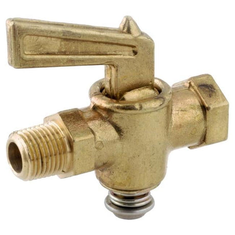 Anderson Metals 1/4 in. MIP in. X 1/4 in. D FIP Brass Pipe Valve