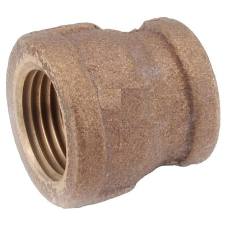 Anderson Metals 3/4 in. FIP in. X 1/2 in. D FIP Brass Reducing Coupling