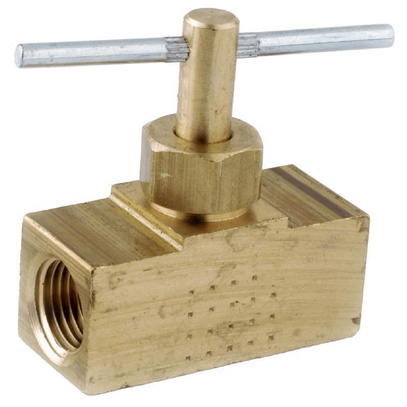 Anderson Metals 1/4 in. 1/4 in. Brass Needle Valve