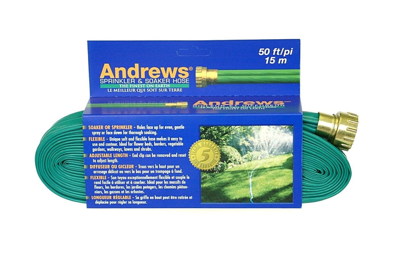 Andrews 1 in. D X 50 ft. L Sprinkler/Soaker Hose