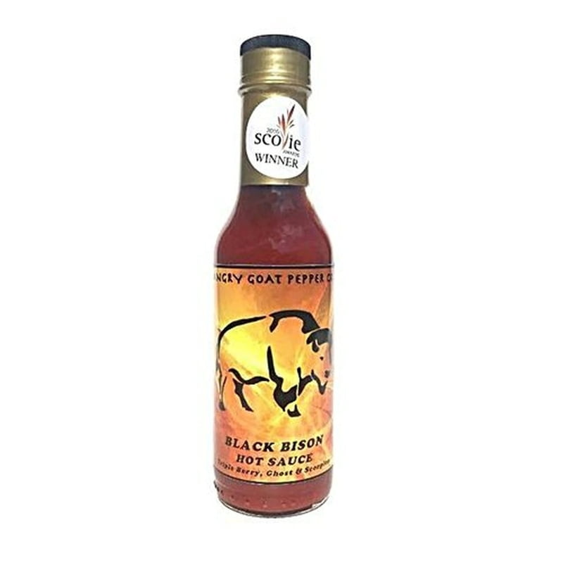 Angry Goat Pepper Co. Black Bison Hot Sauce 5 oz