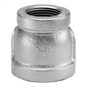 Anvil 1 in. FPT X 1/2 in. D FPT Galvanized Malleable Iron Reducing Coupling