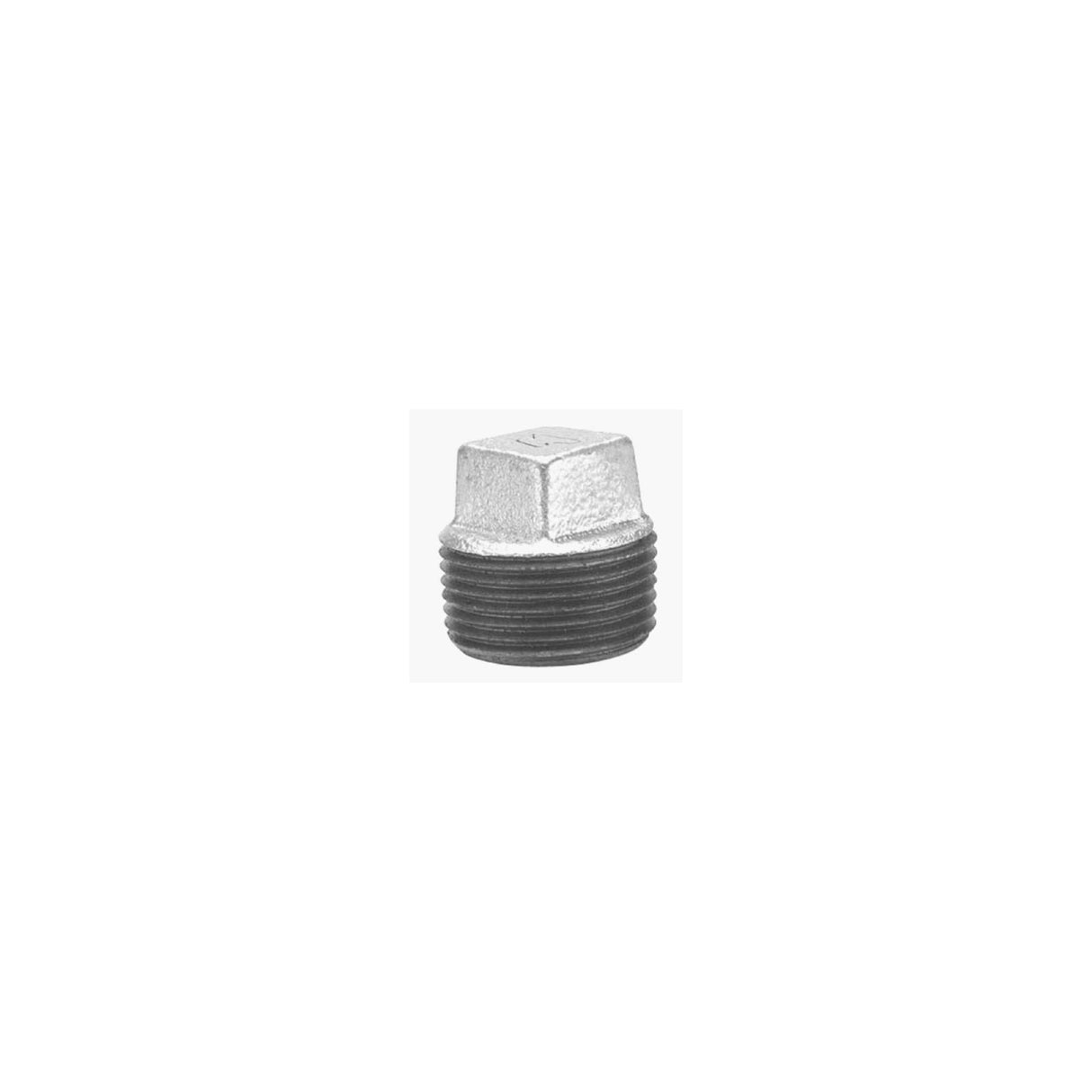 Anvil 1-1/4 in. MPT Galvanized Malleable Iron Plug