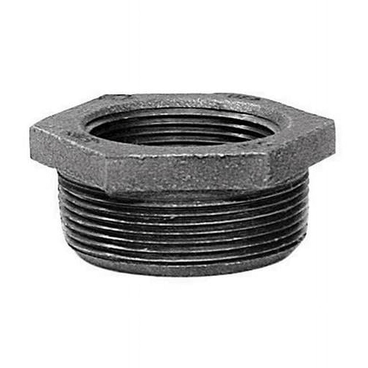 Anvil International 1-1/2 in. MPT X 1/2 in. D FPT Galvanized Malleable Iron Hex Bushing