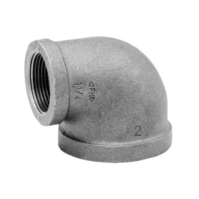 Anvil 1 in. FPT X 1/2 in. D FPT Galvanized Malleable Iron Elbow