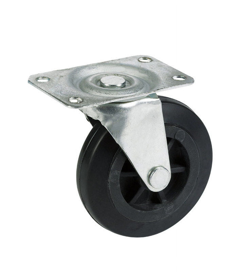 Apex 4 in. D 80 lb Swivel Caster Plastic 1 pk