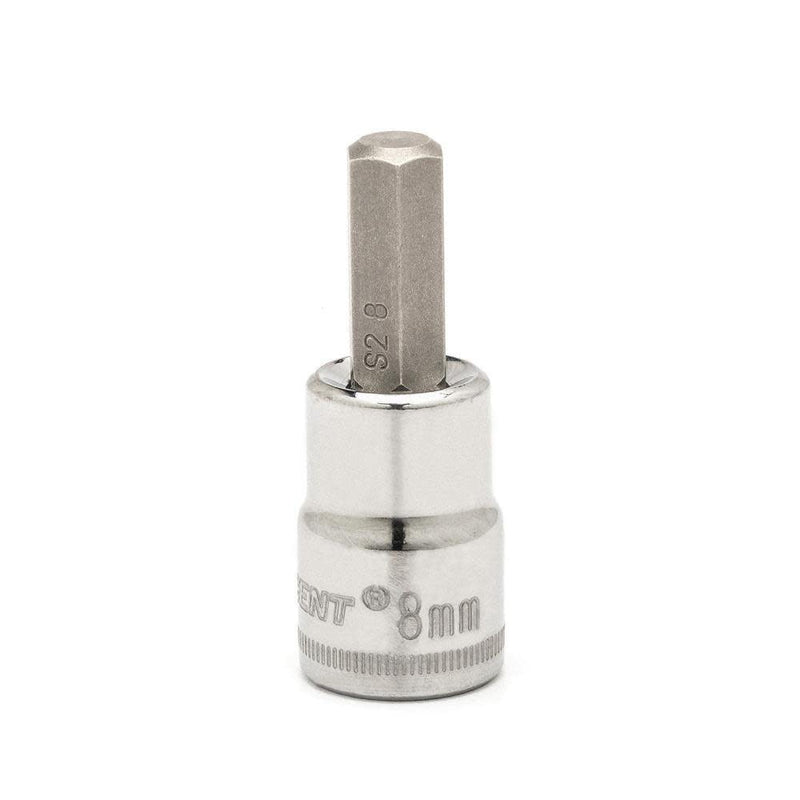 Crescent 4 mm X 3/8 in. drive Metric 6 Point Standard Hex Bit Socket 1 pc