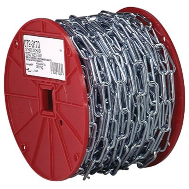 Campbell No. 2 Straight Link Carbon Steel Coil Chain 3/16 in. D X 120 ft. L