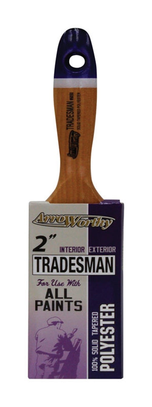 ArroWorthy Tradesman 2 in. Chiseled Paint Brush