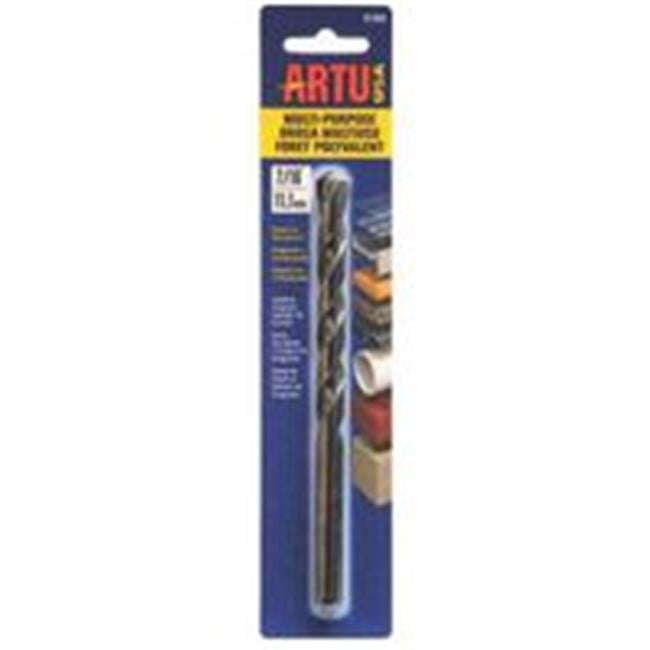 ARTU 7/16 in. X 6-1/8 in. L Tungsten Carbide Tipped Drill Bit Straight Shank 1 pc