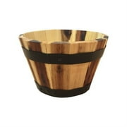 Avera Products 7 in. H X 11.5 in. W X 11.5 in. D Wood Traditional Planter Natural