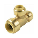 B&K Proline Push to Connect 3/4 in. PTC X 3/4 in. D PTC Brass Tee