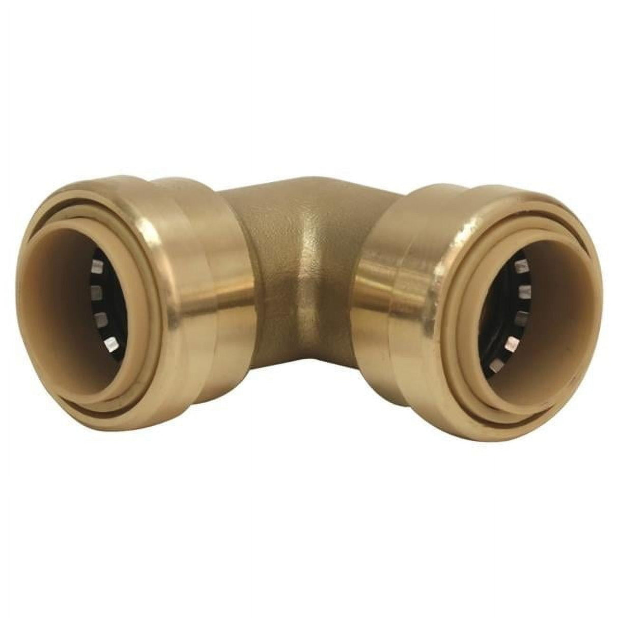 B&K Proline Push to Connect 1/2 in. PTC X 1/2 in. D PTC Brass 90 Degree Elbow