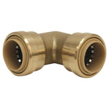 B&K Proline Push to Connect 1/2 in. PTC X 1/2 in. D PTC Brass 90 Degree Elbow