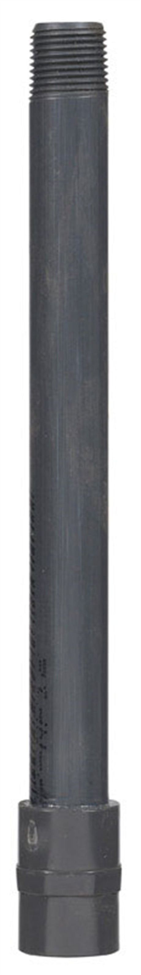 B&K Schedule 80 1/2 in. MPT X 1/2 in. D FPT PVC 12 in. Coupler Nipple 1 pk