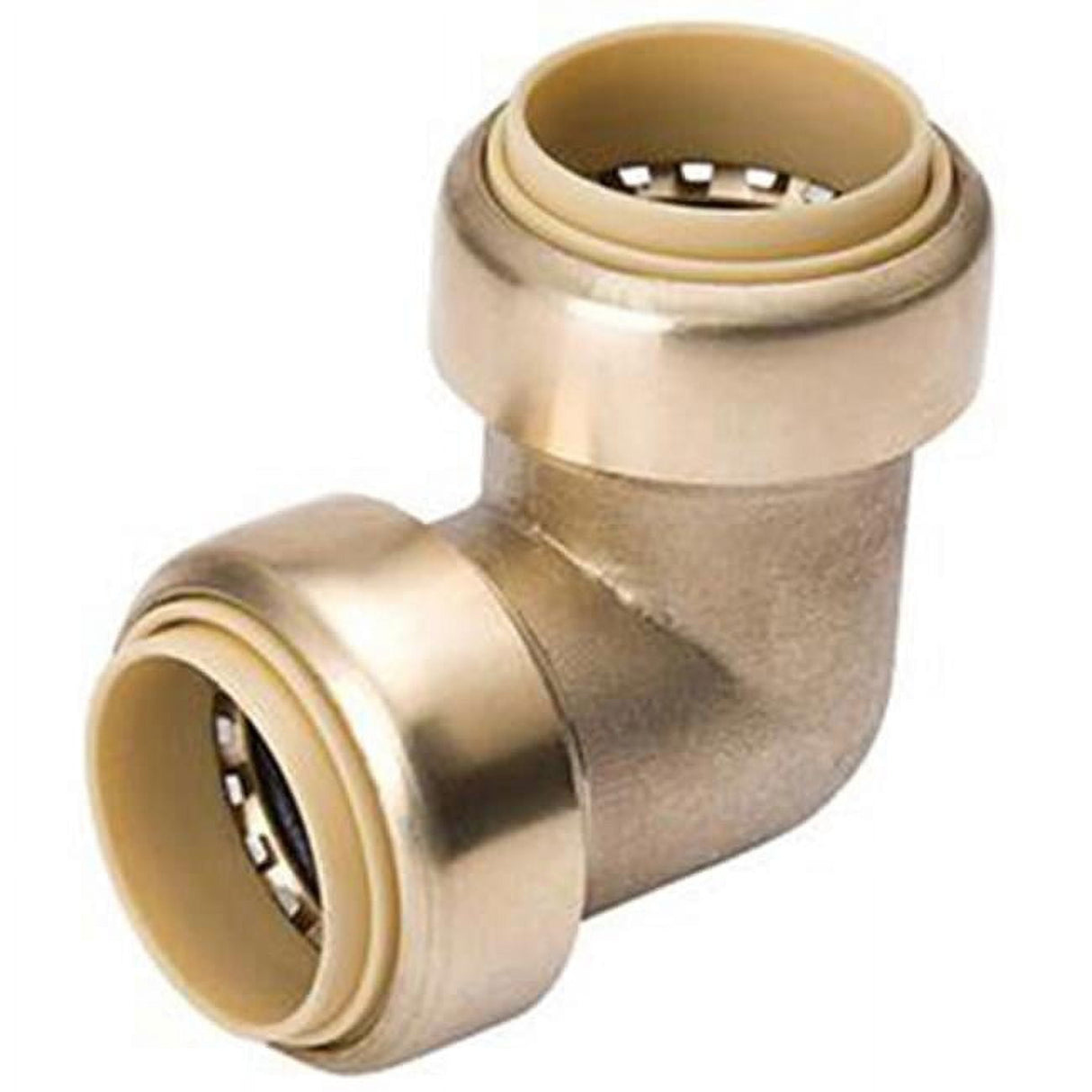 B&K Proline Push to Connect 3/4 in. PF X 1/2 in. D PF Brass 90 Degree Elbow