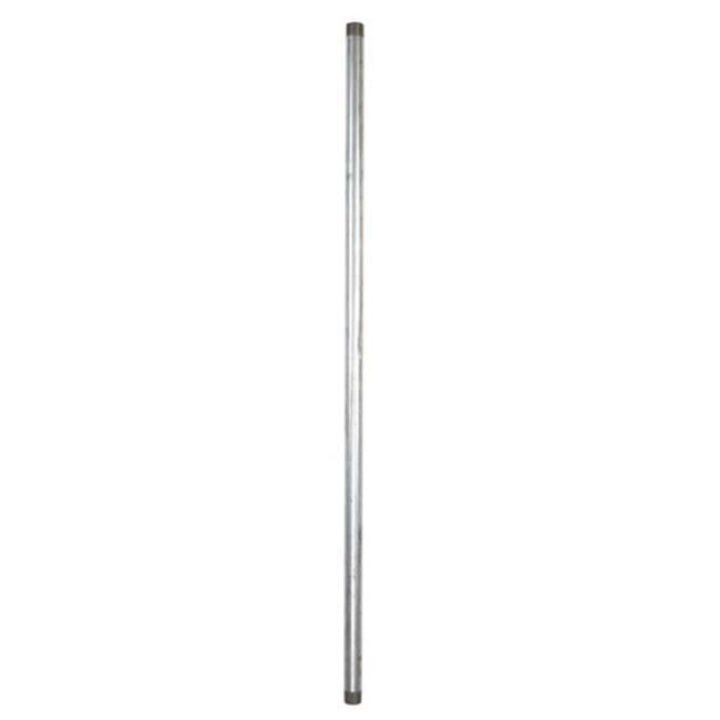B&K Mueller 1 in. D X 48 in. L Galvanized Steel Pre-Cut Pipe