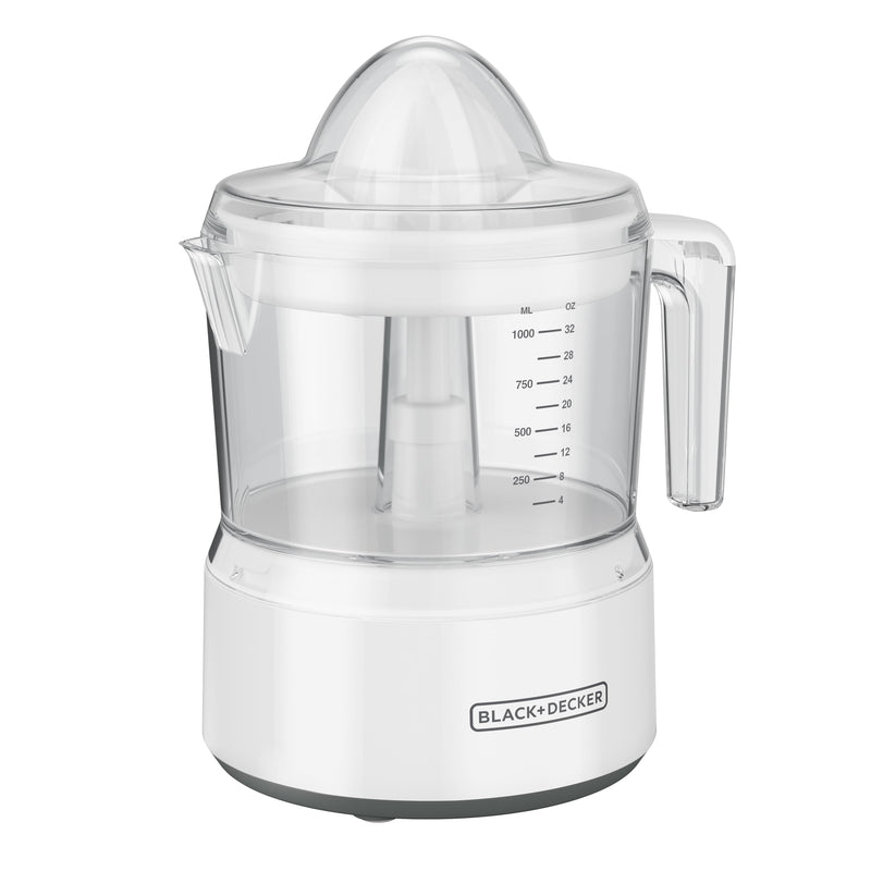 Black+Decker White Plastic Juicer 32 oz