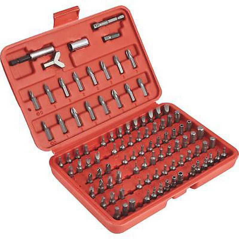 Best Way Tools Assorted Screwdriver Bit Set Carbon Steel 100 pc