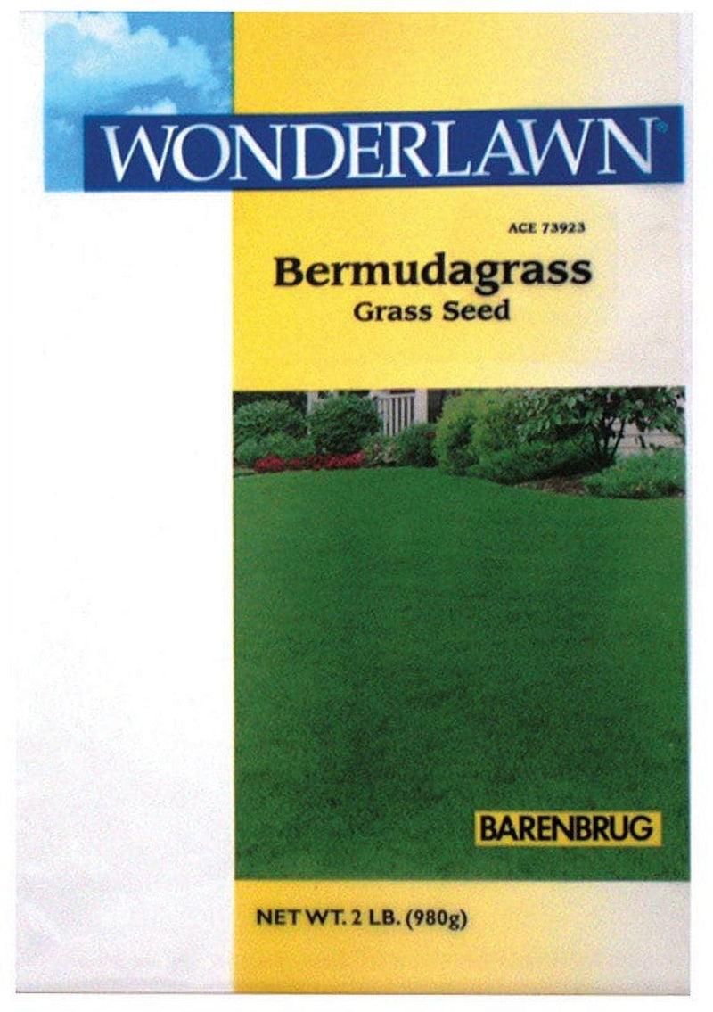 Barenbrug Wonderlawn Bermuda Grass Full Sun Grass Seed 2 lb