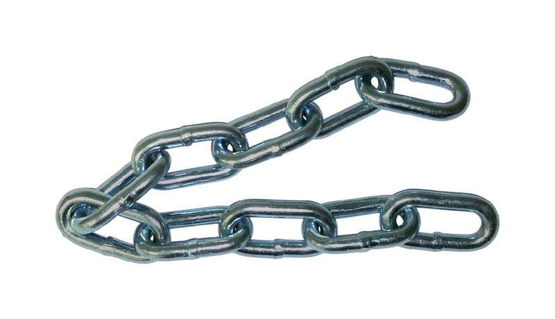 Baron 100 ft. Welded Steel Proof Coil Chain 1/4 in. D X 100 ft. L