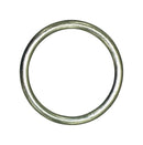 Baron Jumbo Nickel Plated Silver Steel 1 1/4 in. L Ring 1 pk