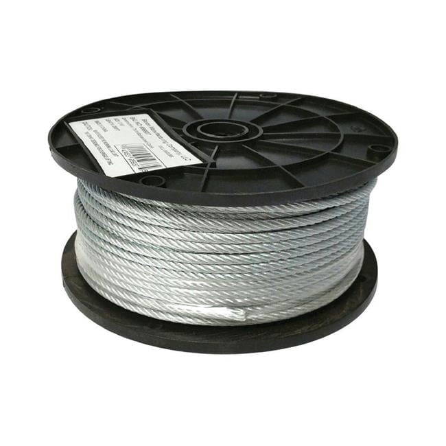 Baron Galvanized Galvanized Steel 3/16 in. D X 250 ft. L Cable