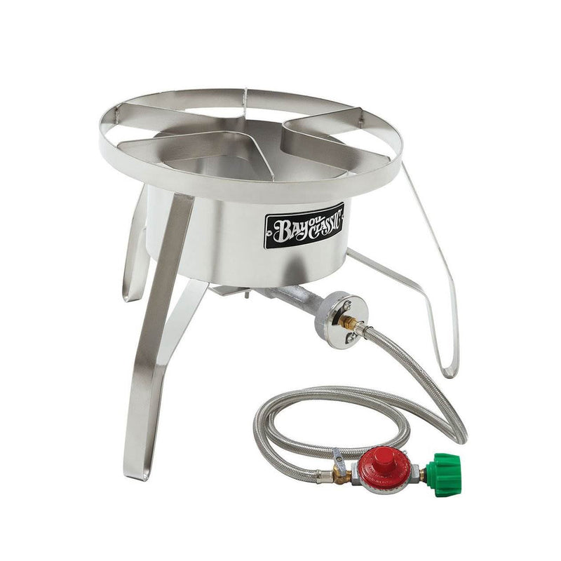 Bayou Classic 59000 BTU Stainless Steel Outdoor Cooker